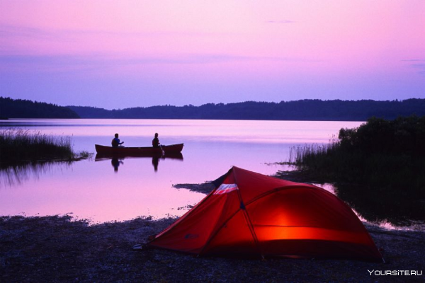 Истра кемпинг с палатками