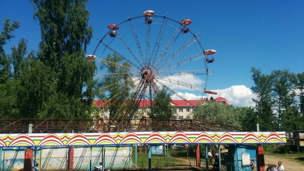 Карусели парк ветеранов Вологда