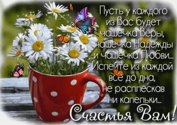 Пусть новый день приносит радость доброе утро