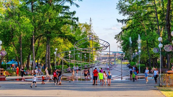 Парк имени Терешковой в Челябинске