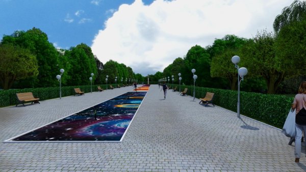 Парк Терешковой в Челябинске