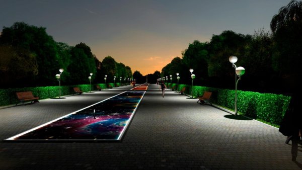 Сквер Терешковой Челябинск благоустройство