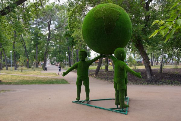 Парк имени Терешковой в Челябинске