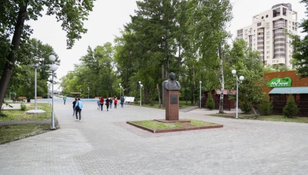 Парк имени Терешковой в Челябинске