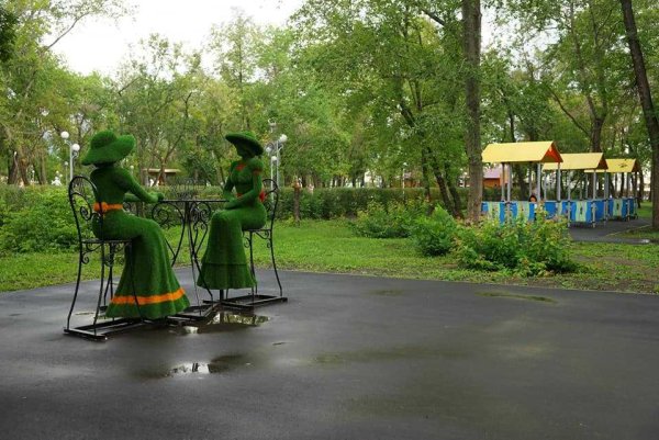 Парк Терешковой летом