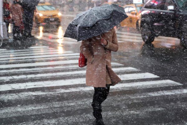 Дождь зимой