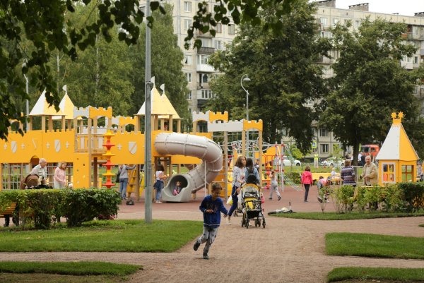 Пионерский парк СПБ Калининский район