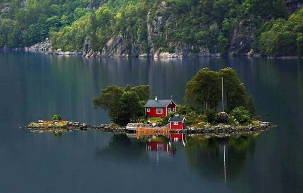 Рай интроверта Норвегия