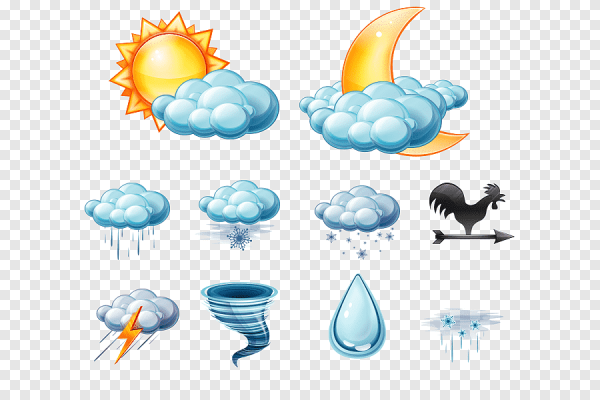 Погодные пиктограммы для детей