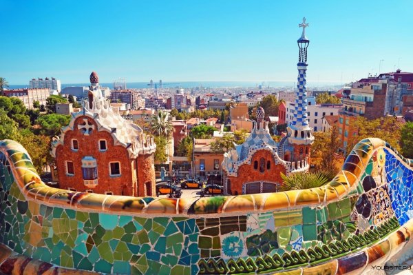 Антонио Гауди парк Гуэля
