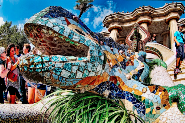 Антонио Гауди парк Гуэля