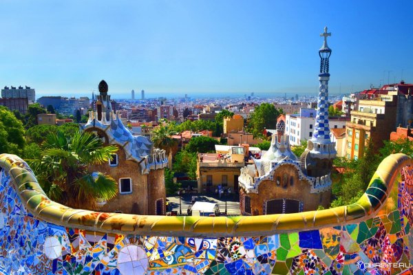 Испания парк Гауди