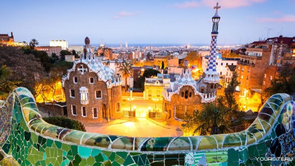 Испания парк Гауди