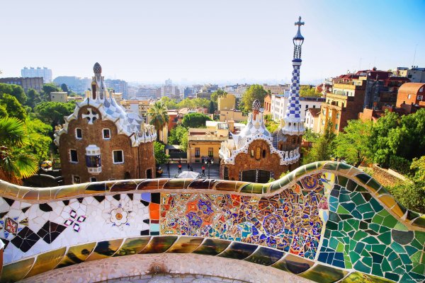 Достопримечательности Барселоны парк Гуэль
