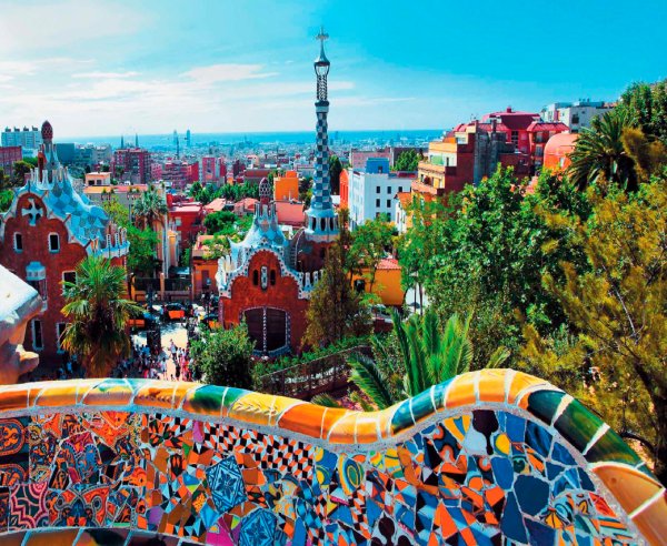 Парк Гуэль, Барселона, Испания