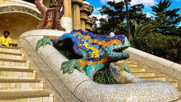 Антонио Гауди парк Гуэля