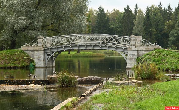 Гатчина парк мост