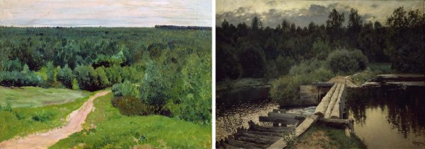 Исаак Левитан. У омута.1892