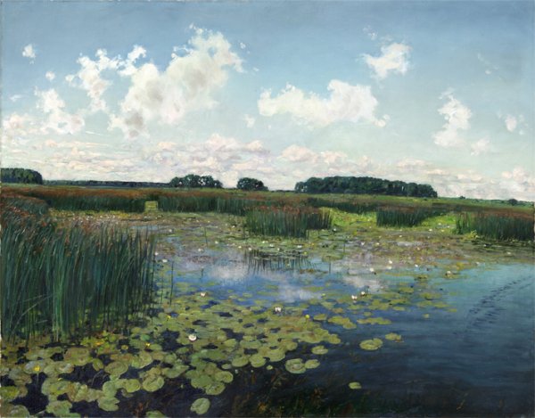 Левитан кувшинки