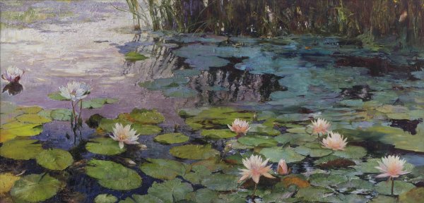 Левитан Ненюфары картина