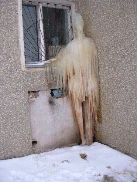 Замерзший дом
