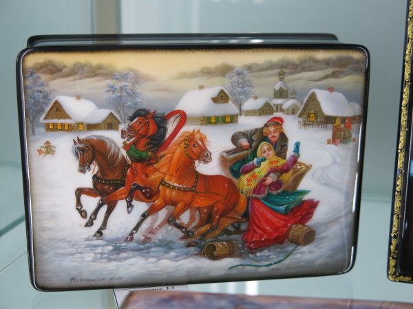 Федоскинская фабрика лаковой миниатюры