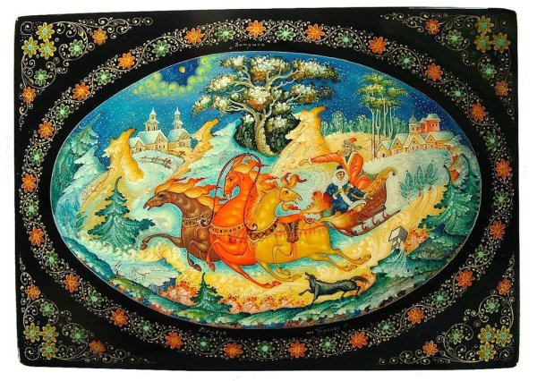 Палех Мстера Холуй Федоскино