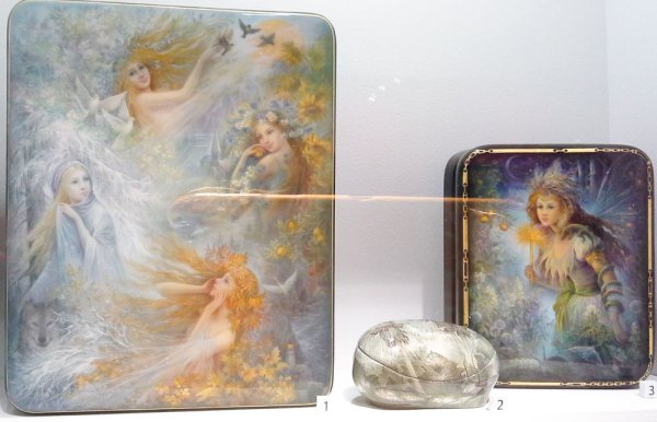 Русалки художник Сергей Князев. Федоскино