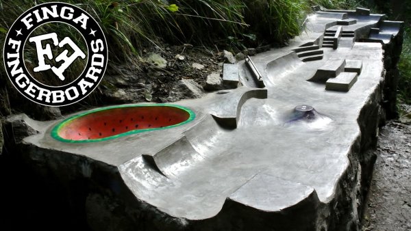 Фингерпарк из бетона