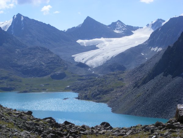 Озеро Алаколь Киргизия