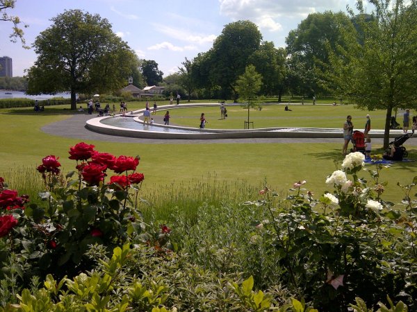 Парк Лондона Hyde Park