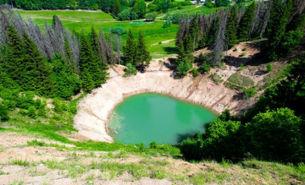 Озеро морской глаз в Марий Эл