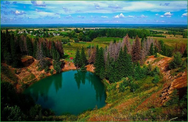 Республика Марий Эл озеро морской глаз