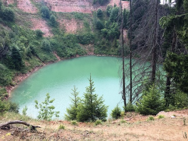 Озеро в Чувашии морской глаз