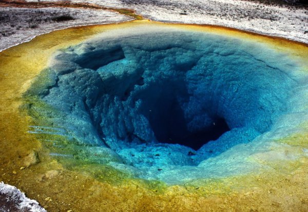 Озеро утренней славы Йеллоустонский парк