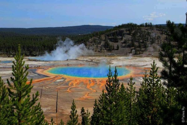 Национальный парк Йеллоустоун, Вайоминг, США