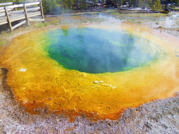 Озеро утренней славы США история