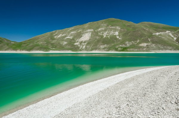 Чечня озеро Кезеной ам