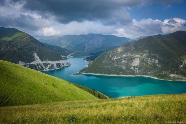 Озеро в Грозном Кезеной ам