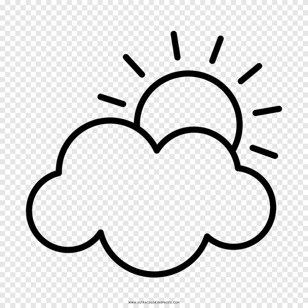 Cloudy рисунок для детей