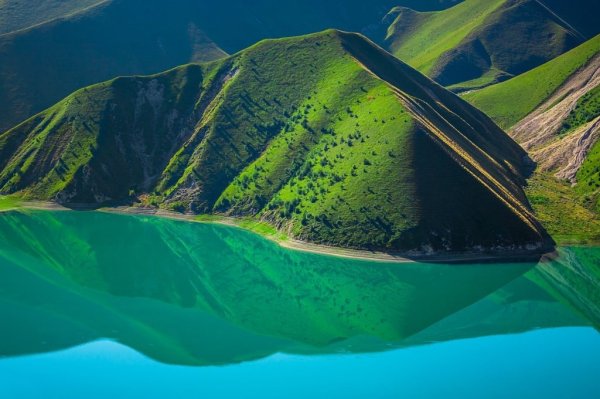 Чечня озеро Кезеной ам