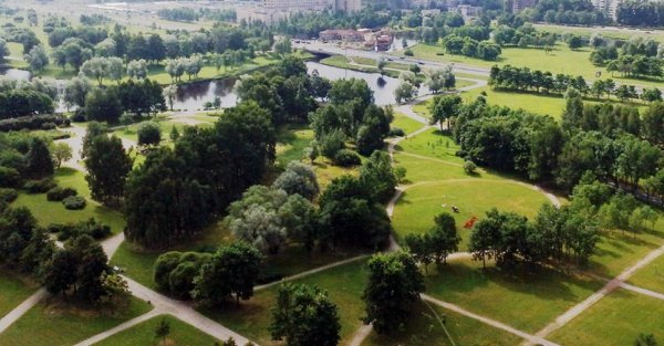 Муринский парк в Санкт-Петербурге