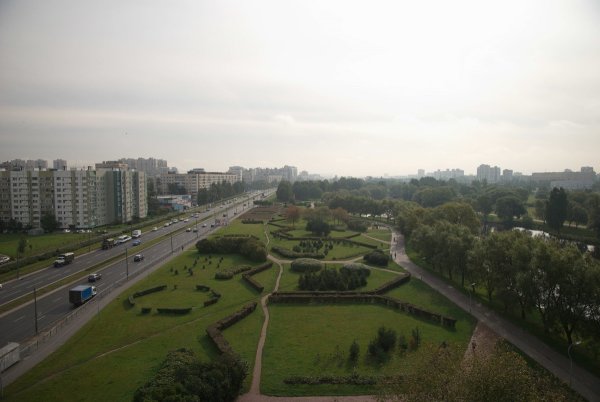 Калининский район СПБ Муринский парк