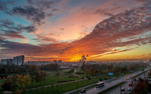 Калининский район СПБ Муринский парк