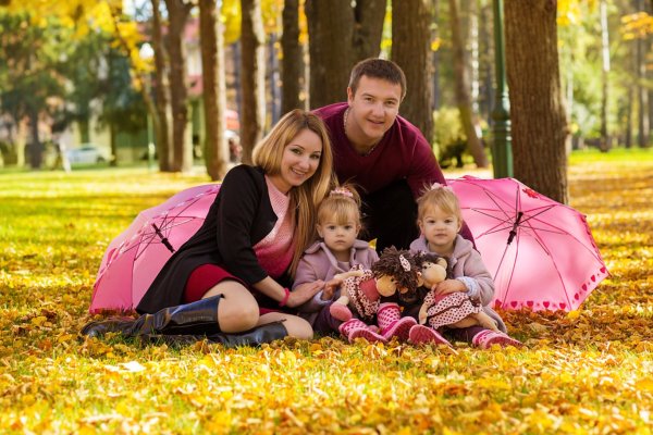 Семейная фотосессия в парке