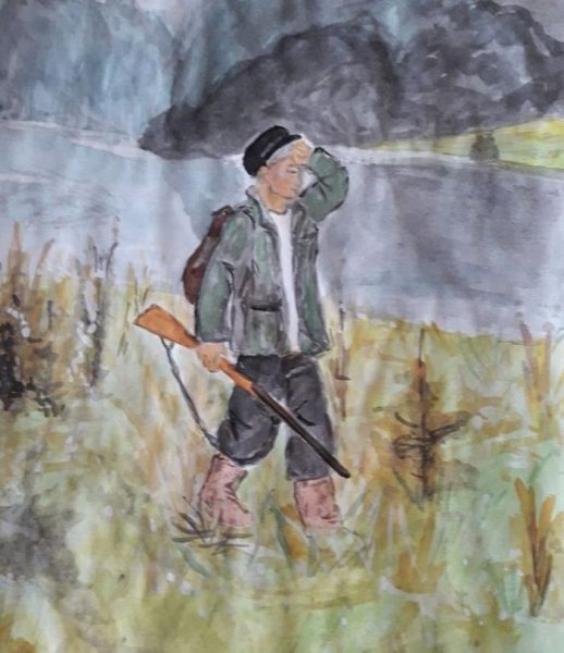 Иллюстрации к рассказу Астафьева Васюткино озеро