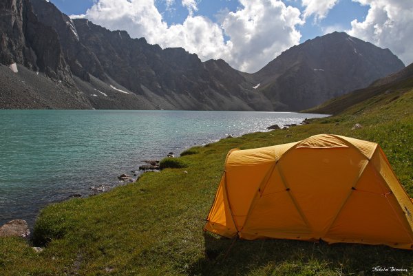Терскей Алатау палатка
