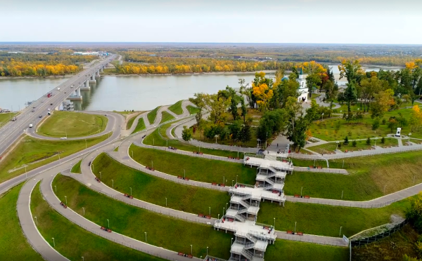 Нагорный парк Барнаул