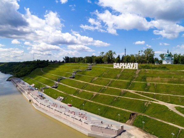 Барнаул Нагорный парк набережная