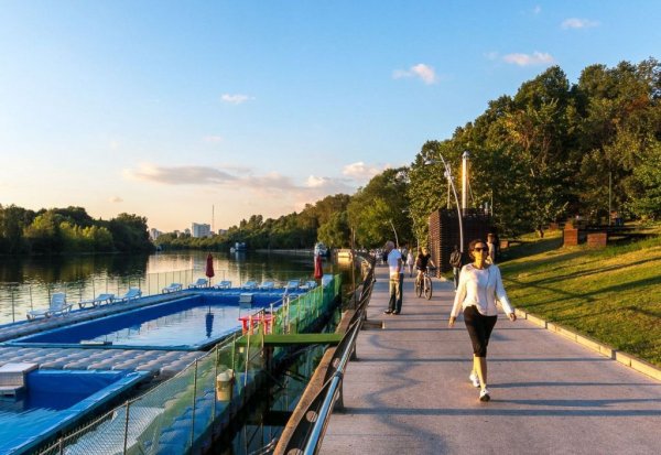 Филевский парк набережная